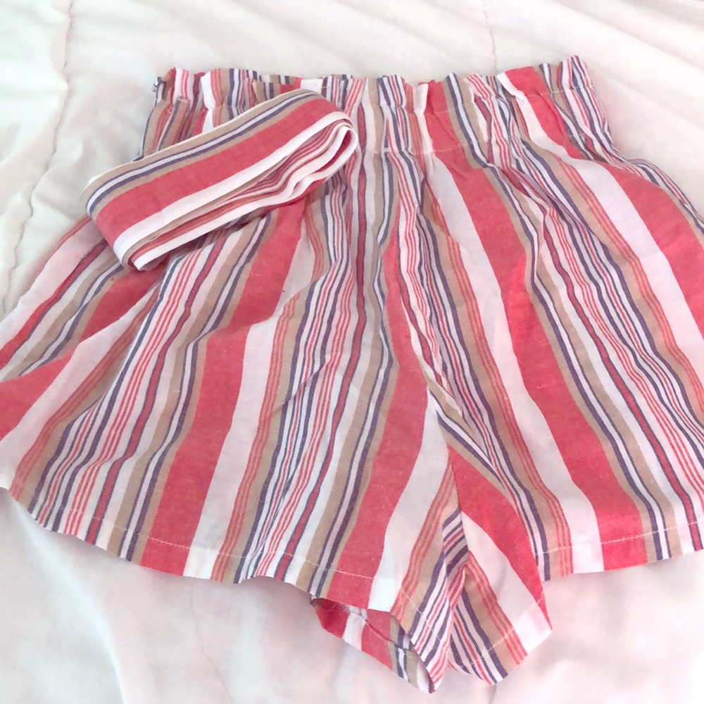 Paper bag waist shorts ❤️